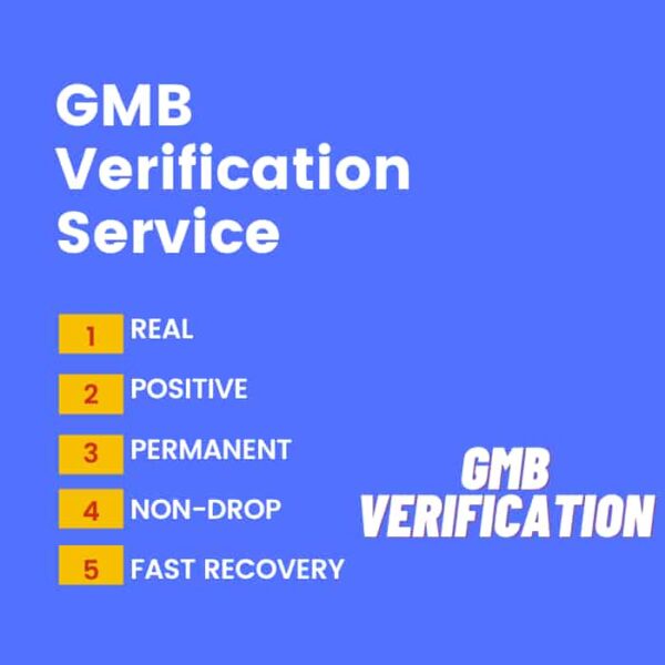 gmb verification Service